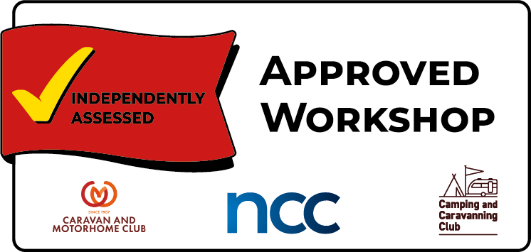 ncc approved workshop logo