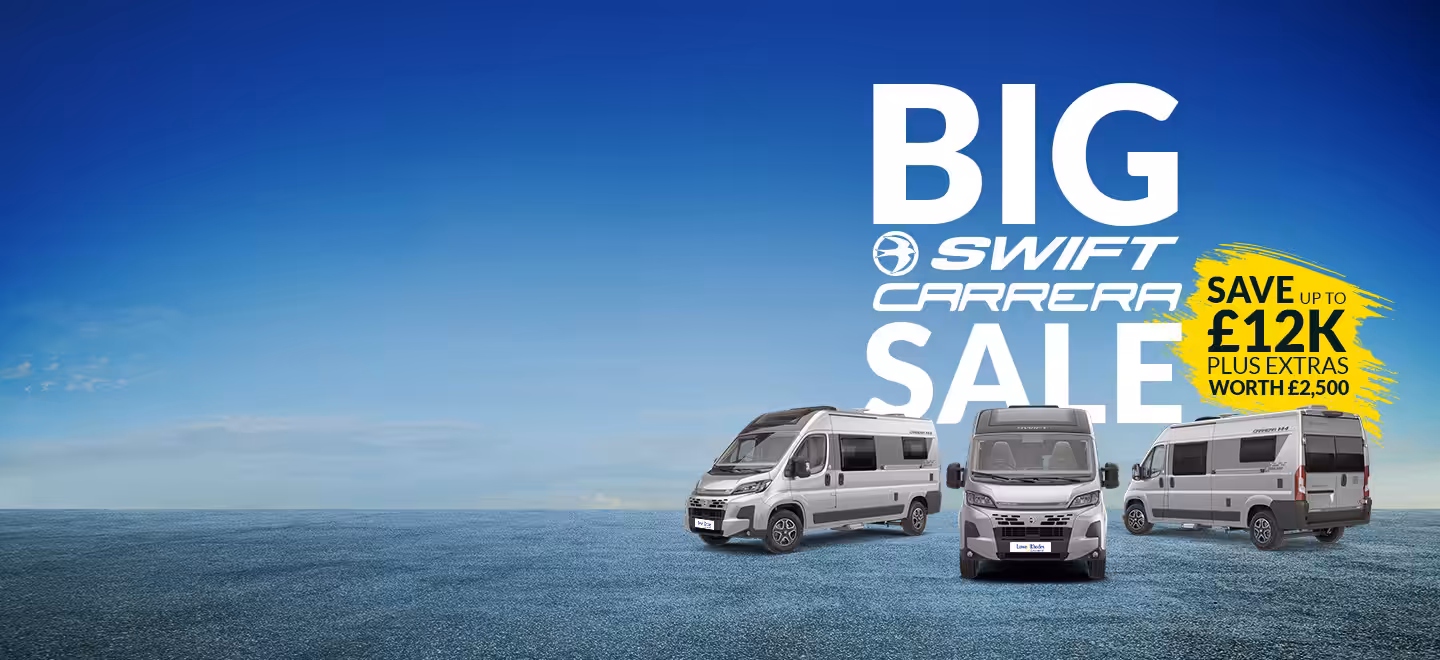 Swift Carrera Sale Home Page Banner