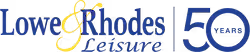 Lowe Rhodes Logo 50th Anniversary Blue
