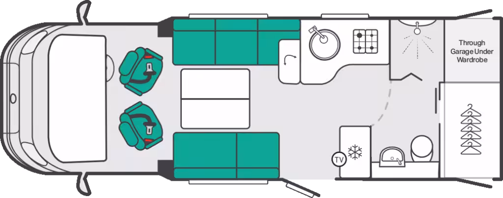 Escape 640 floorplan