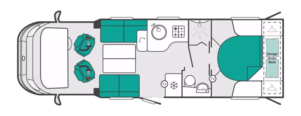 Trekker 594 floorplan