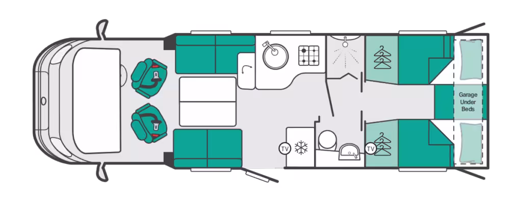 2027 Voyager 584 Day Lounge
