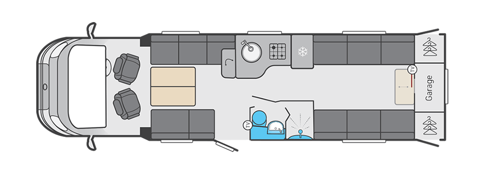 2025 Kon Tiki 874 Day Lounge 1