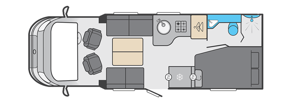 2025 Voyager 564 Day Lounge 1