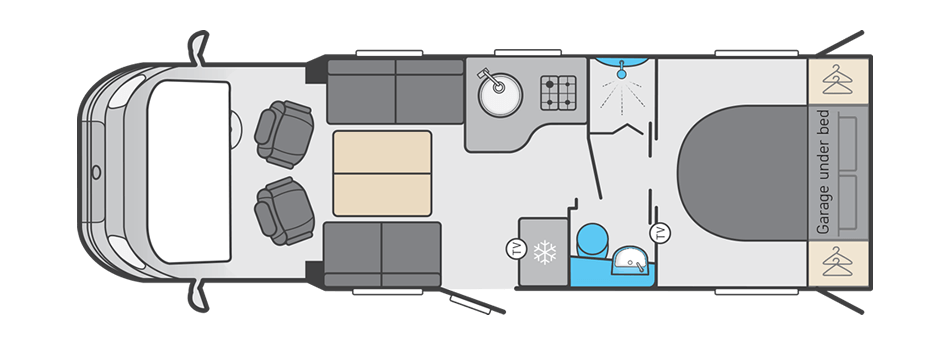 2025 Voyager 594 Day Lounge