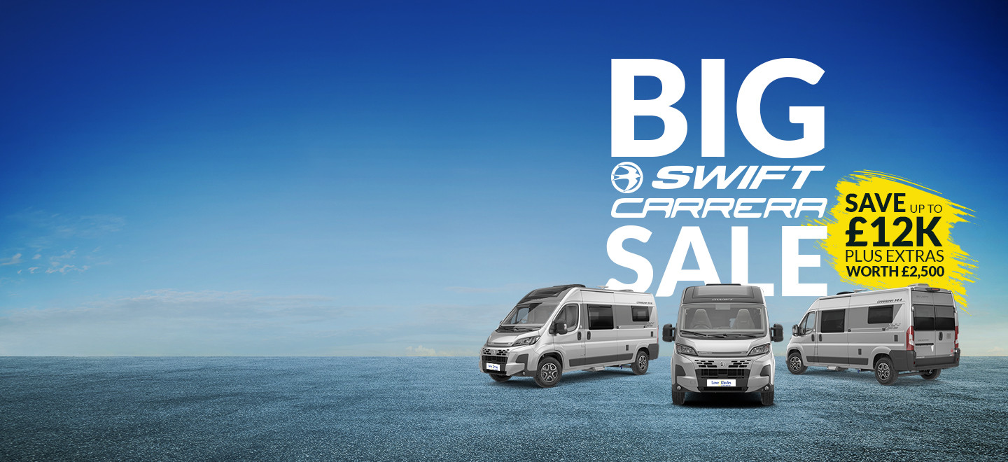 Swift Carrera Sale Home Page Banner
